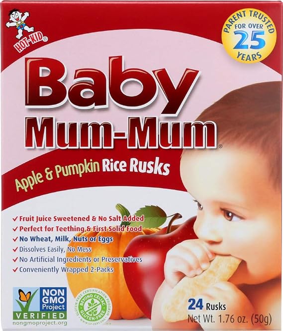 Baby Mum Mum Apple 1.76 Ounces (Case of 6)