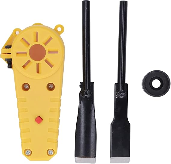 Electric Chisel Tool, Electric Woodworking Carving Chisel Set, Angle Grinder Modification Electric Chisel Tool for DIY Sculpture