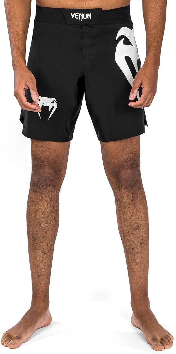 Venum, Light 5.0 Fight Shorts, Men's, XL, Black/White