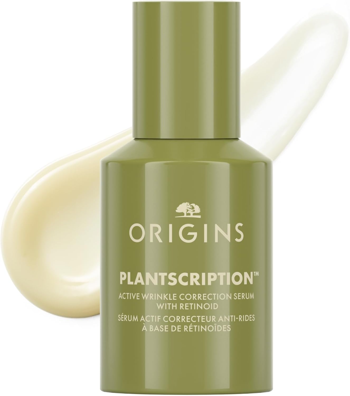 Origins Plantscription Anti-Aging Serum with Retinoid & Peptide, Visibly Reduces Stubborn Wrinkles, Gentle Enough for First Time Retinoid Users