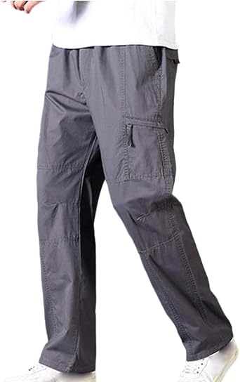 Cargo Pants for Men Big and Tall - Mens Work Pant Durable Ripstop with Multi Pockets Outdoor Waterproof Hiking Gear 2025