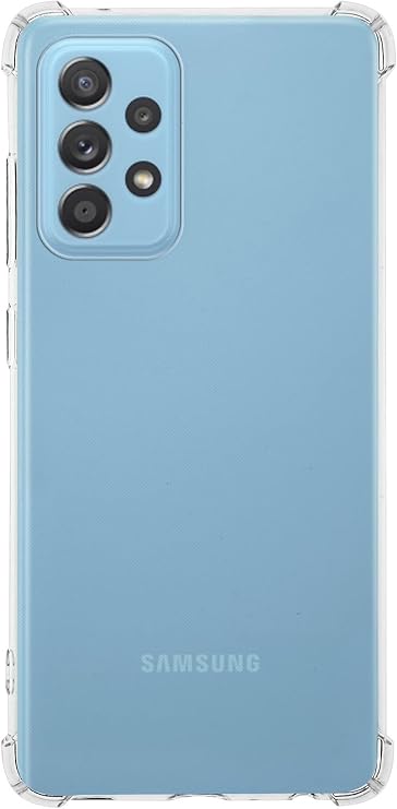 KZY Contact Compatible with Samsung Galaxy A52 Cover Corner Protected Airbag Antishock Silicone Case