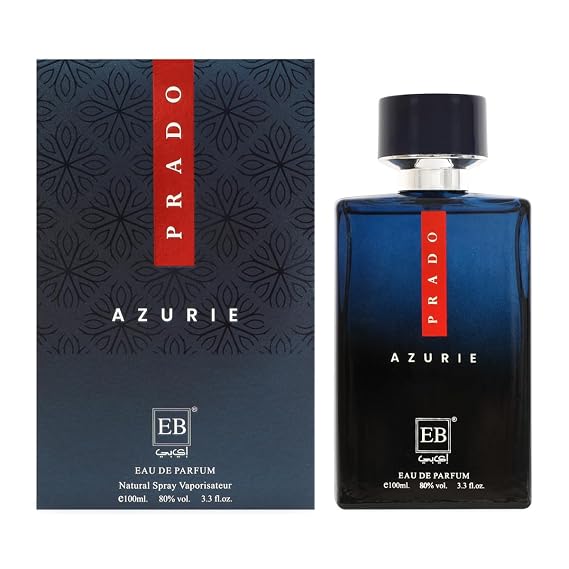 Azurie Mens Perfume Eau de Parfum Fresh Spicy Woody Masculine Fragrance 100ml / 3.3 fl oz