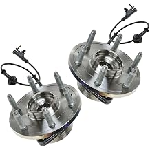 Wheel Hub and Bearing Assembly and Front Left Driver Side 6-Bolt for Cadillac for Escalade EXT 6.2L 2007-2013