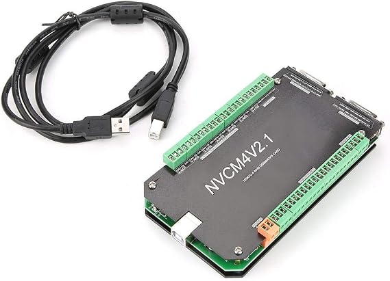 CNC Controller Board CNC Motion Controller NVCM 4 Axis CNC Controller USB Interface Board Card for Stepper Motor