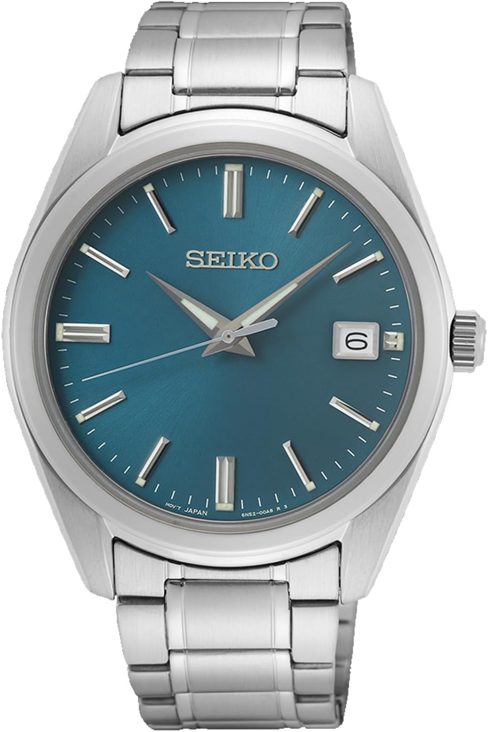 Seiko Quartz Blue Dial Mens Watch SUR525P1