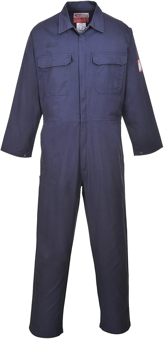 Portwest FR38 Bizflame Work FR Coverall Machine Washable Flame Resistant