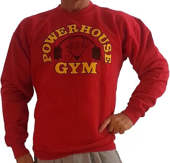 Powerhouse Gym PH801 Sweatshirt (M, Red)