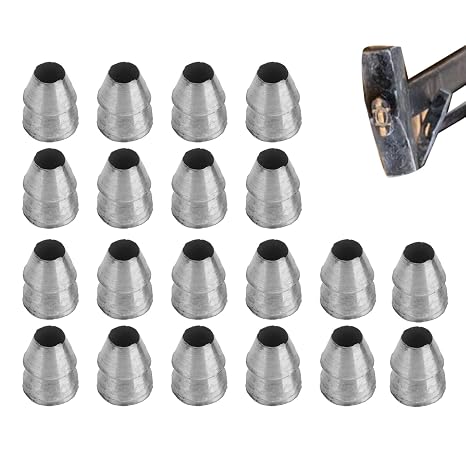 Wedges for Hammer Handles - Handle Wedge Kit Metal Wedge - Set Installation Tools, Round Handle Wedges, Steel Conical for Axe Claw Hammer Sledge