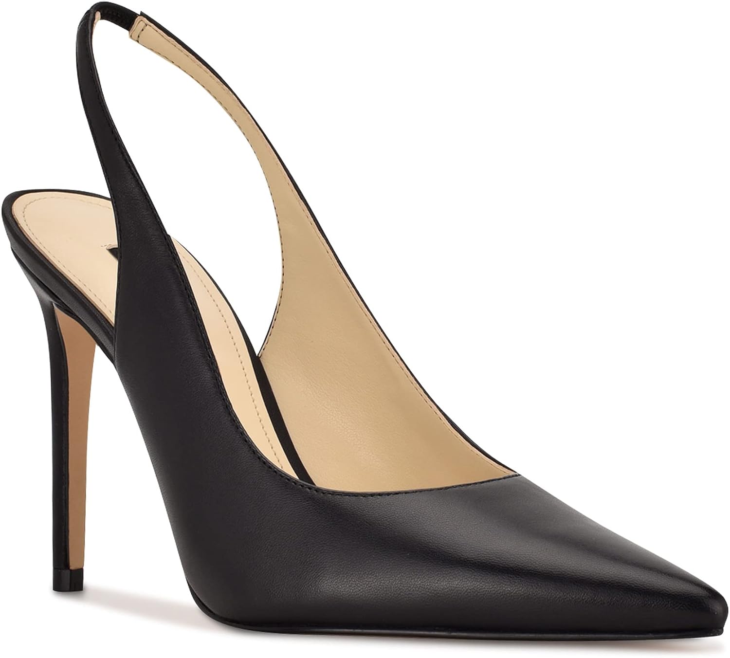 Nine West Womens Pointy Toe Slingback Pumps