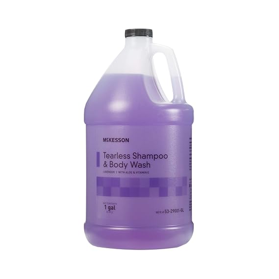 McKesson Shampoo and Body Wash with Aloe & Vitamin E, Bulk, 1 gal, 1 ct