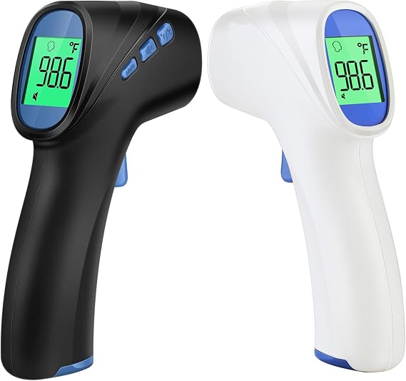 Forehead Thermometer for Adults and Kids - 2000 Black & White
