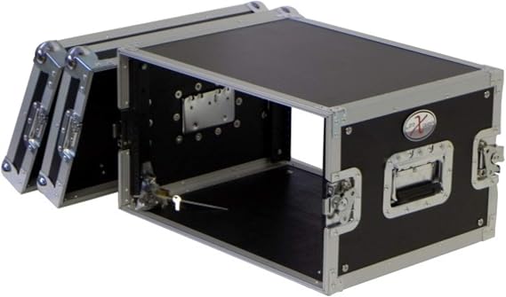 ProX X-6UE 6U Deluxe 14" Deep 19" Width Amp Effects Rack Flight Hard Case