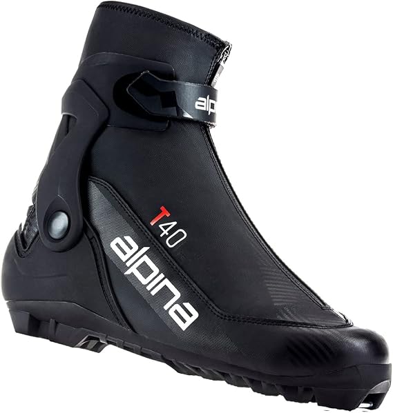 Alpina T 40 NNN Cross Country Ski Boots 2022-46/Black-Red