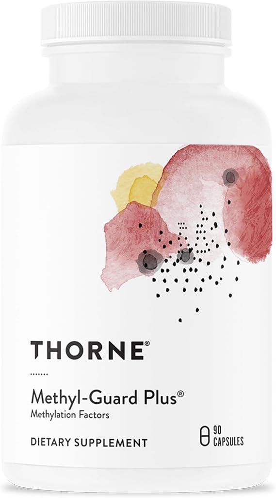 THORNE Methyl-Guard Plus, Active Folate, Vitamins B2, B6 & B12, 90 Capsules