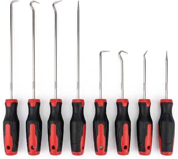 8 Pcs Hook and Pick Set Mechanic Precision Automotive Tools Wire Separation