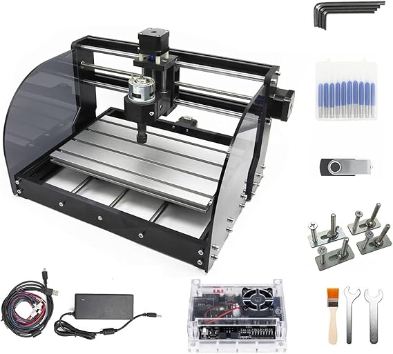 CNCTOPBAOS 3 Axis 3018-PRO-MAX CNC Router Desktop Milling Engraver Machine