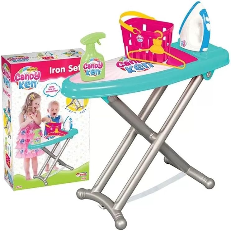 Dede Candy & Ken Ütü Seti, 25 x 15 x 50 cm, +3 Yaş için