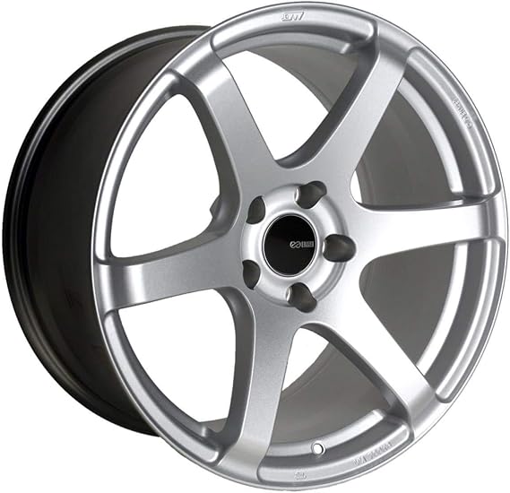 Enkei T6S Silver (18x9.5) +35 (5x112)