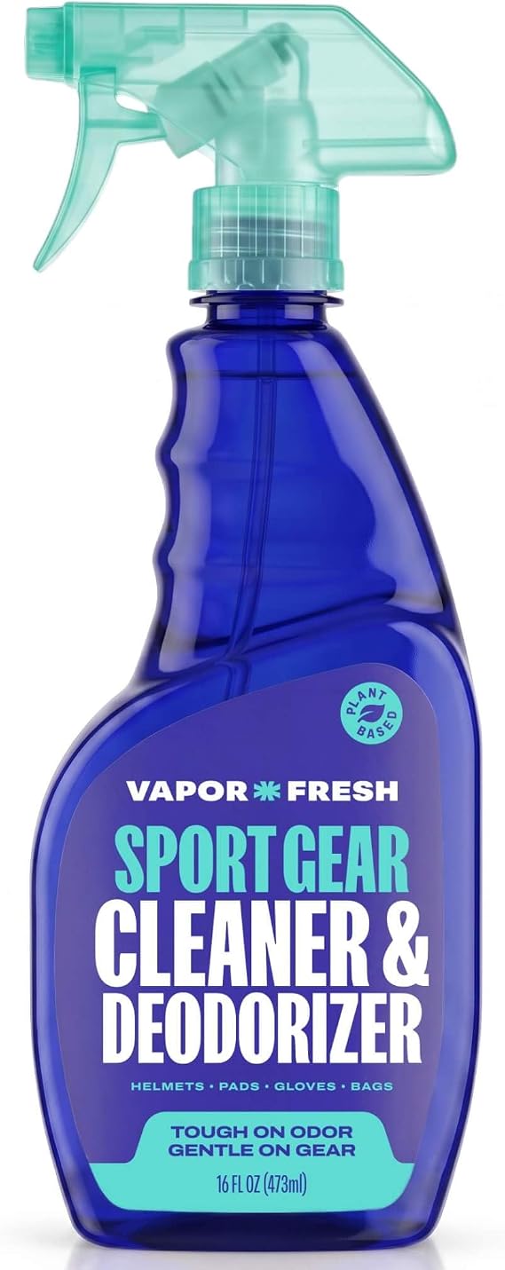 Vapor Fresh Sports Gear Cleaner and Deodorizer Spray, 16oz (1 Pack)
