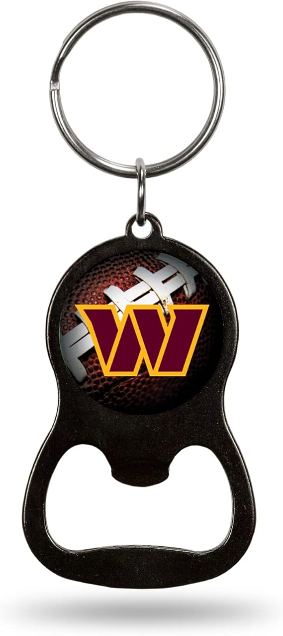 Rico Industries NFL unisex-adult Bottle Opener Colored Keychain
