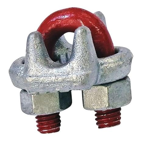 Crosby 1010015 1/8" (3-4MM) forged wire rope clip galvanized