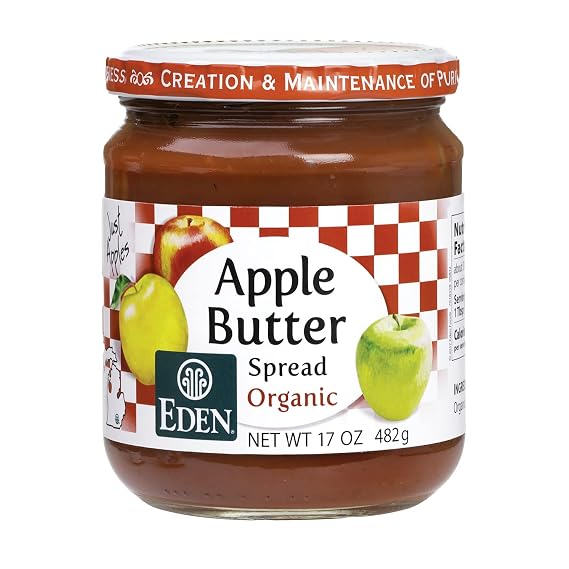 Eden Foods, Organic Apple Butter, 17 OZ