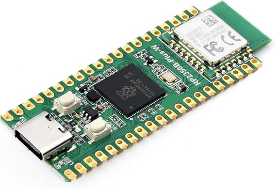 RP2350B-Plus-W Development Board Based on Raspberry Pi RP2350B Microcontroller,Supports Wi Fi 4 Wireless Network and Bluetooth 5.2