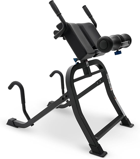 Teeter DEX II Inversion & Core Training; Decompression Roman Chair Hyperextension Bench for Ab, Back, Core Strength; Commercial-Grade 350lb-Rated Home Exercise Equipment