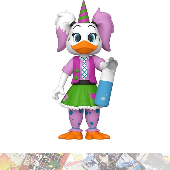 Funko Circus Chica: Action Figure Vinyl Figurine Bundle with 1 F N A F Theme Compatible Trading Card (67622)