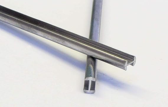 3/16" Round H Lead Came -12 Ft (Rolled & Bagged)