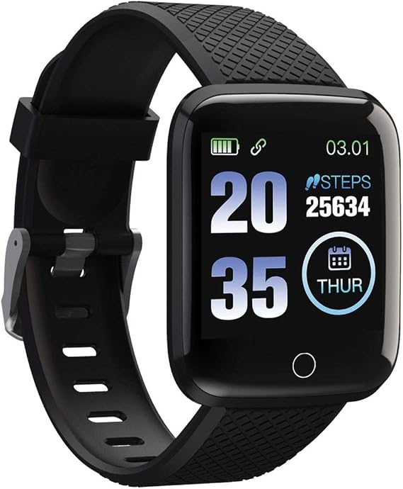 Polosmart PSSW05 Smart Look Akıllı Saat, Siyah