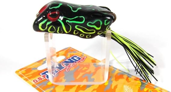 O.S.P DIVING FROG CF20/BT Black Lure