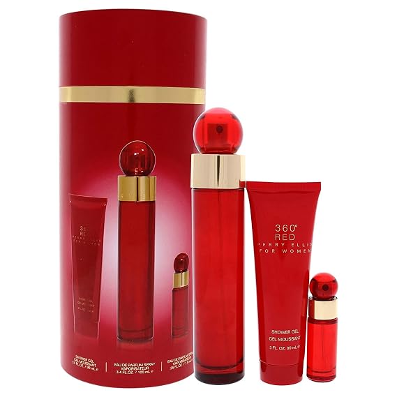 Perry Ellis 360 Red for Women Gift Set