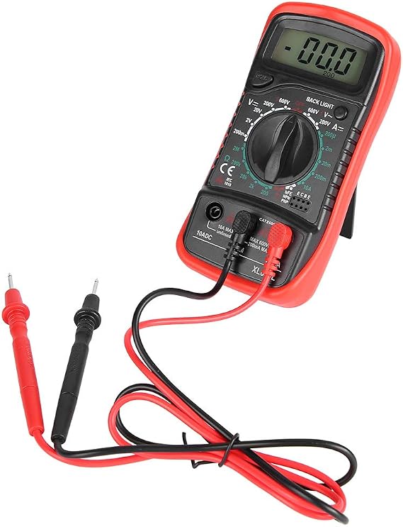 Digital Multimeter Tester Handheld LCD Multimeter Voltmeter and Ohm Volt Amp Meter