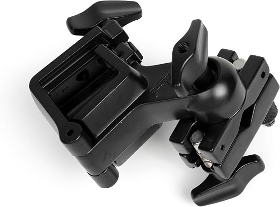 Rotating Rail Clamp, Black