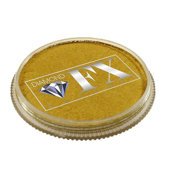 Diamond FX Metallic Face Paint - Gold (30 gm)