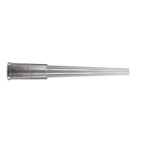 Axygen T-205-WB-C-R-S Universal Wide Bore Pipet Tips with 1.5mm Orifice, 200 microliter, Clear PP, RNase/DNase-Free, Racked, Sterile (1 Case: 96 Tips/Rack; 10 Racks/Unit; 5 Units/Case)