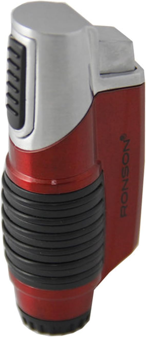 Ronson Comet turbo gas lighter silver
