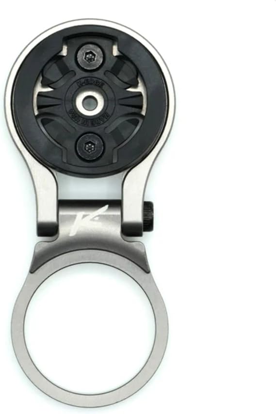 K-Edge | Adjustable Stem Bicycle Computer Mount | Garmin | Gun Metal | cycling-electronics-accessories