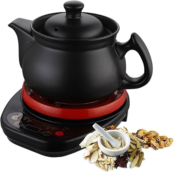 Automatic Herbal Medicine Pot, 2L Capacity, 500W Multifunctional Ceramic Electric Kettle for Home Use