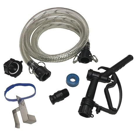 Action Pump IBC-HK-8P2F IBC Kit Polypro Nozzle 2" Female NPS