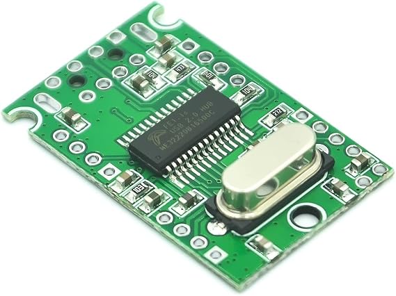 DollaTek USB2.0 Expansion Module HUB Concentrator 1 Minute 4 1 Drag 4 Interface Transfer Development Board Drive-Free