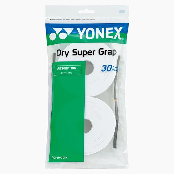 YONEX Dry Super GRAP 30 Pack, White