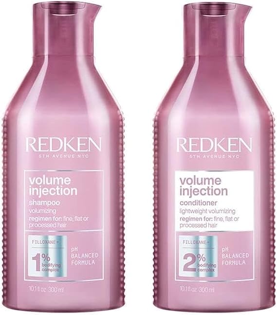 Redken Volume Injection Shampoo 300ml Conditioner 300ml