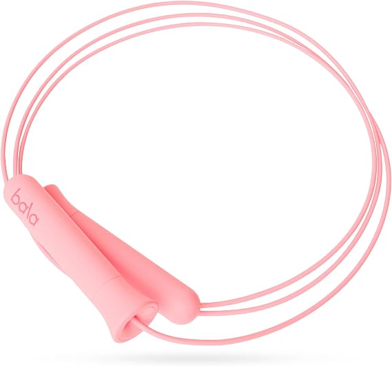 Bala Weighted Jump Rope for Women & Men, Workout Jump Rope | Adjustable Jumping Rope with Silicone Handles for Adults - Skipping Rope Ergonomically Designed for Cardio & HIIT