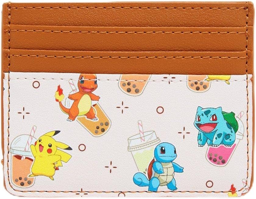 Loungefly Pokemon Boba Cardholder BROWN LIGHT BROWN