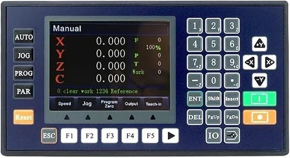 Standalone Motion Controller Servo Stepper Motor CNC Offline Motion Controller 1-4 Axis Programmable Controller RS485 TC55V Engraving Router(1 Axis)