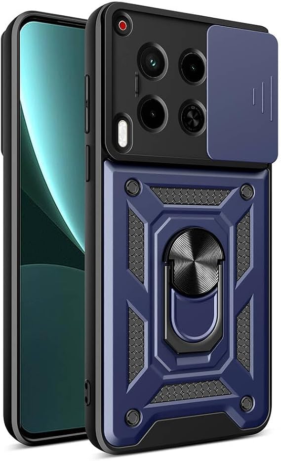 UnDePlus Tecno Camon 30 ile uyumlu Kılıf Kamera Korumalı Zırh Tank Sürgülü Vega Kapak