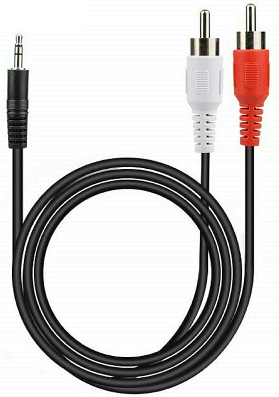3.5mm to RCA Audio Wire Cable Cord Y Adapter for Sirius XM Satellite XM SiriusSatellite Radio XM Sirius SUPH1 & More